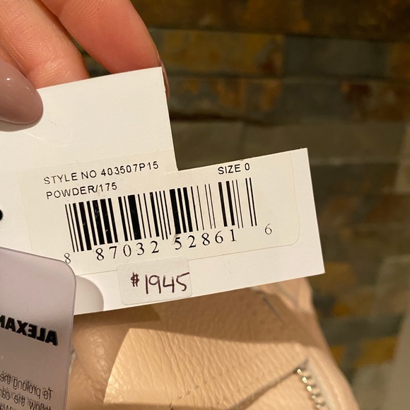 HOST PICK 🌸 T by Alexander Wang Powder Pink Leather Jacket (Multiple sizes) NWT - Picture 8 of 15